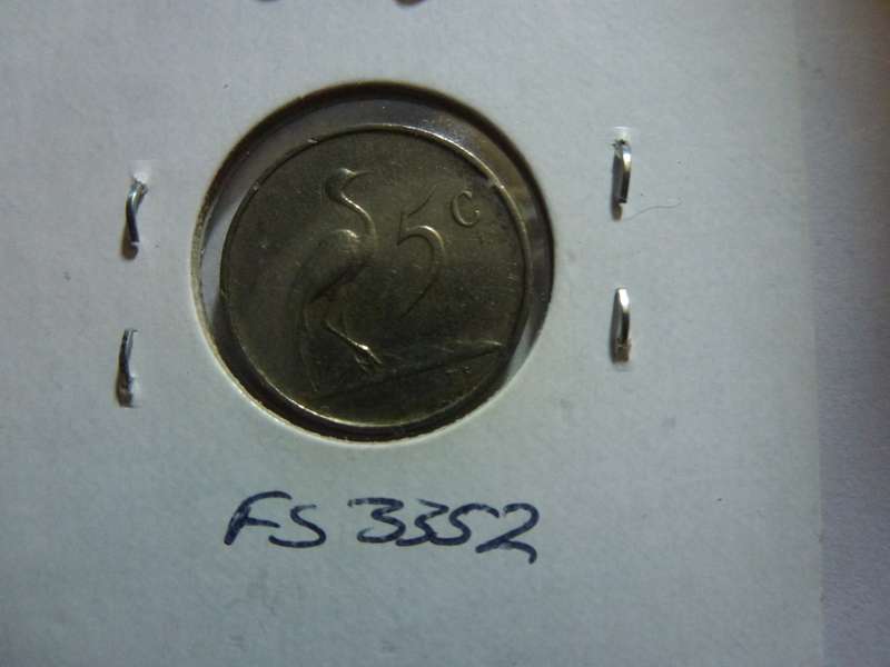 1968 South Africa 5 cent