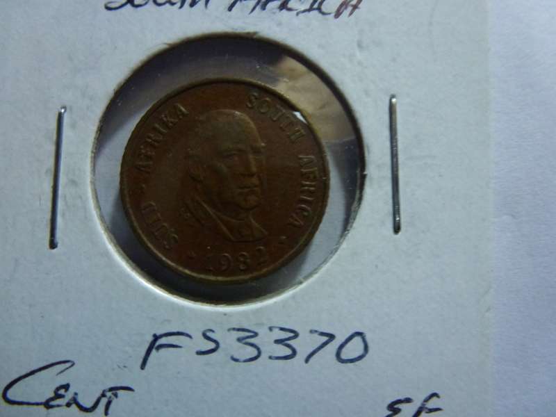 1982 South Africa 1 cent