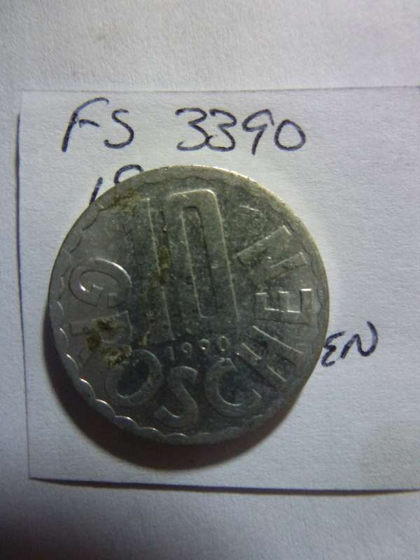1990 Austria 10 groschen