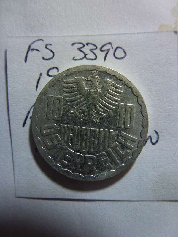 1990 Austria 10 groschen