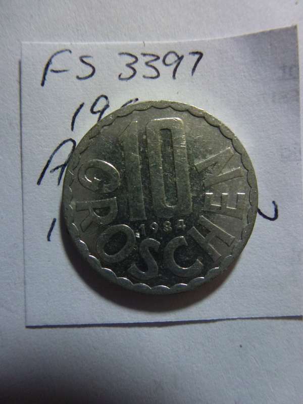1984 Austria 10 groschen