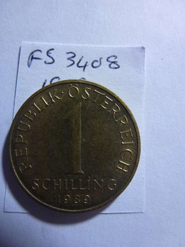 1989 Austria 1 schilling
