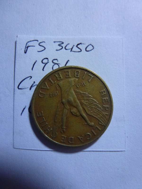 1981 Chile 10 pesos