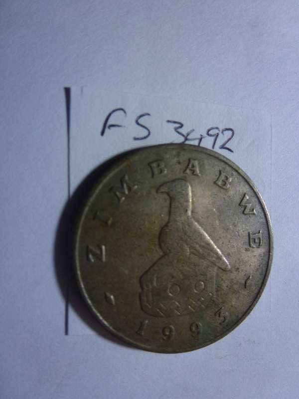 1993 Zimbabwe 1 dollar