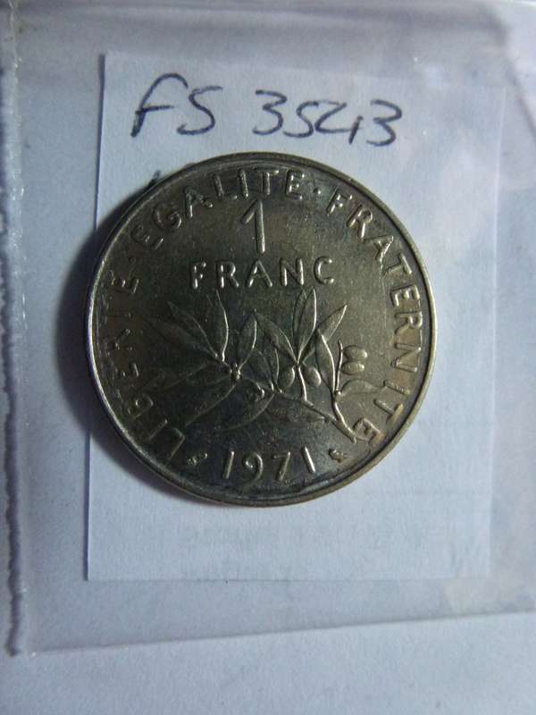 1971 France 1 franc