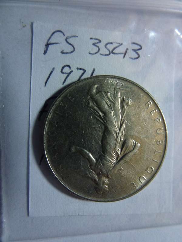 1971 France 1 franc