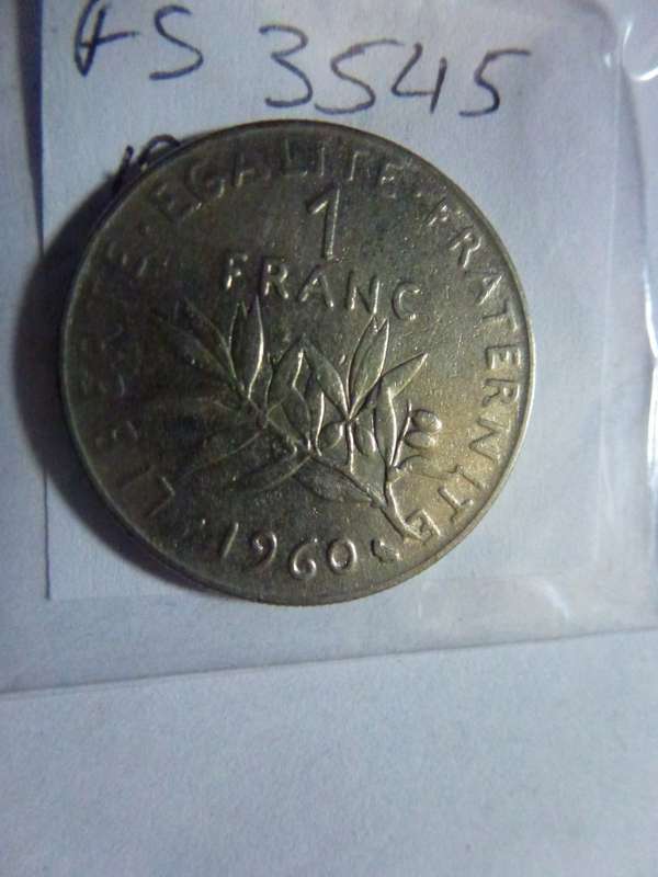 1960 France 1 franc