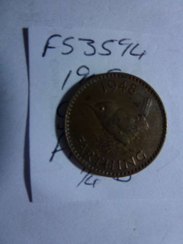 1948 Great Britain farthing (1/4 penny)