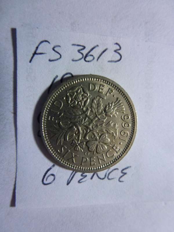 1966 Great Britain 6 pence