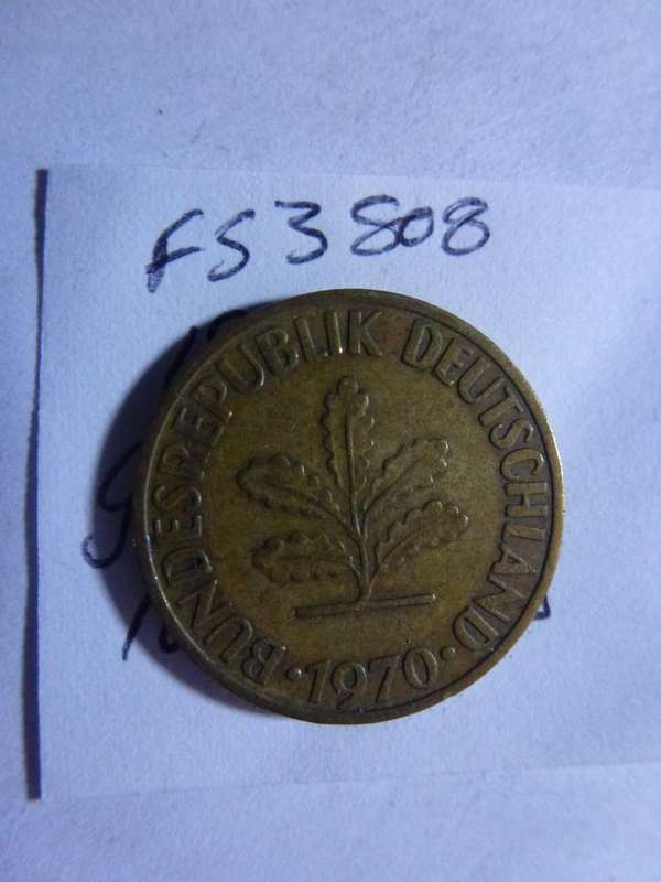 1970 Germany - Federal Republic 10 Pfennig
