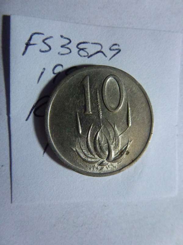 1989 Republic of South Africa 10 cent
