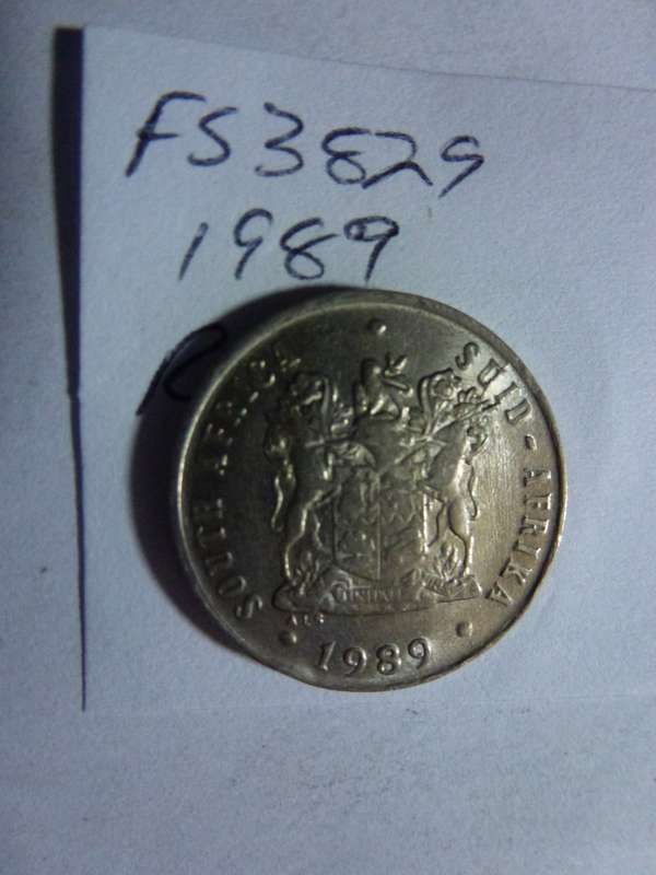 1989 Republic of South Africa 10 cent