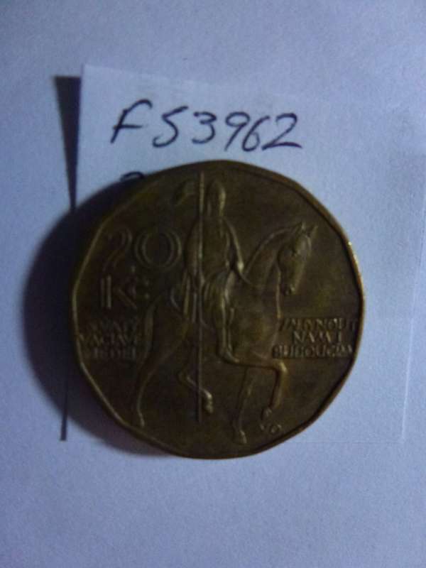 2000 Czech Republic 20 korun