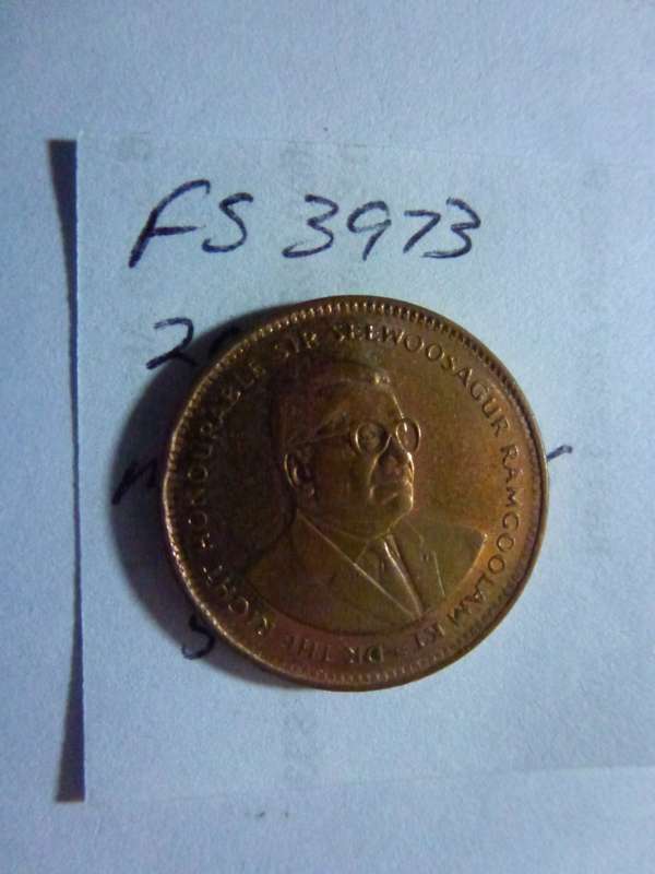 2012 Mauritius 5 cents