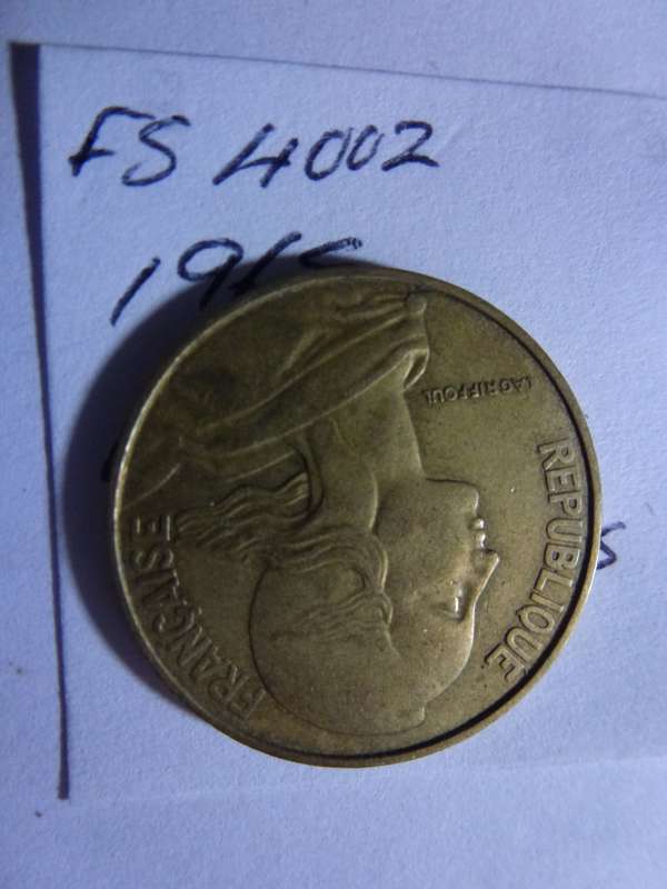 1968 France 1/2 franc
