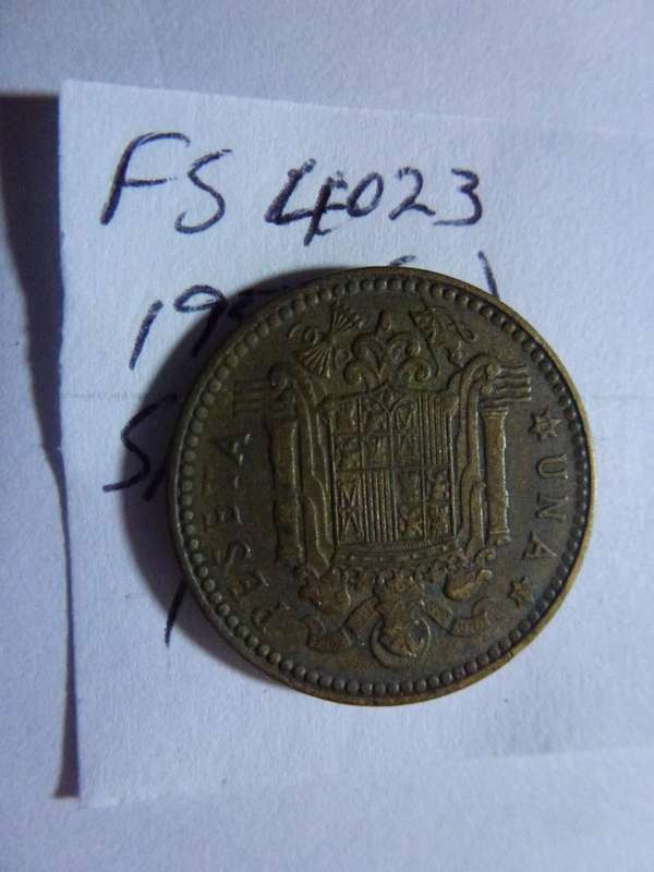 1953 (63) Spain 1 peseta
