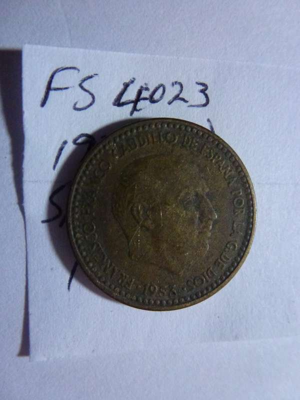 1953 (63) Spain 1 peseta