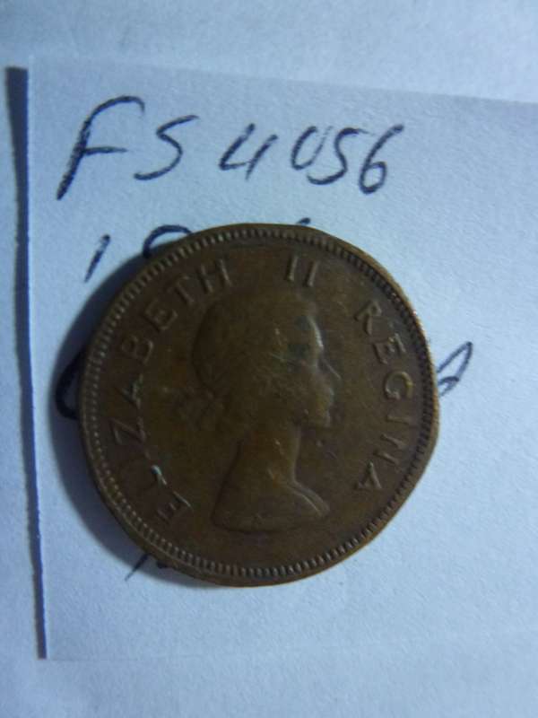 1956 Union of South Africa 1/4 penny