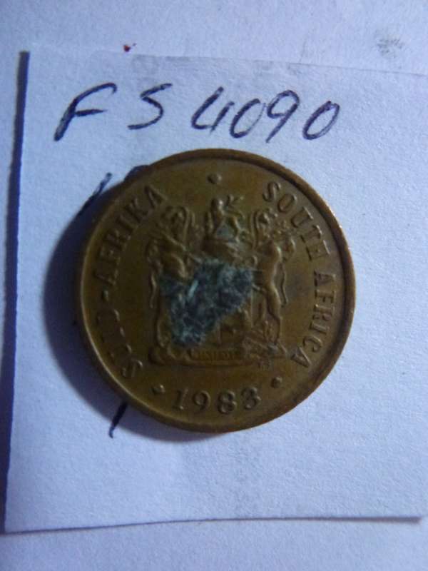 1983 Republic of South Africa 1 cent