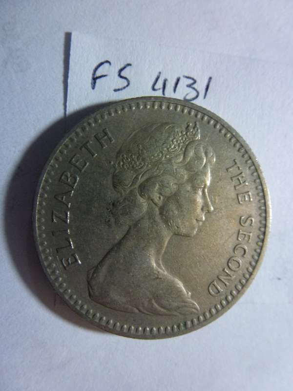 1964 Rhodesia 2 shilling / 20 cents