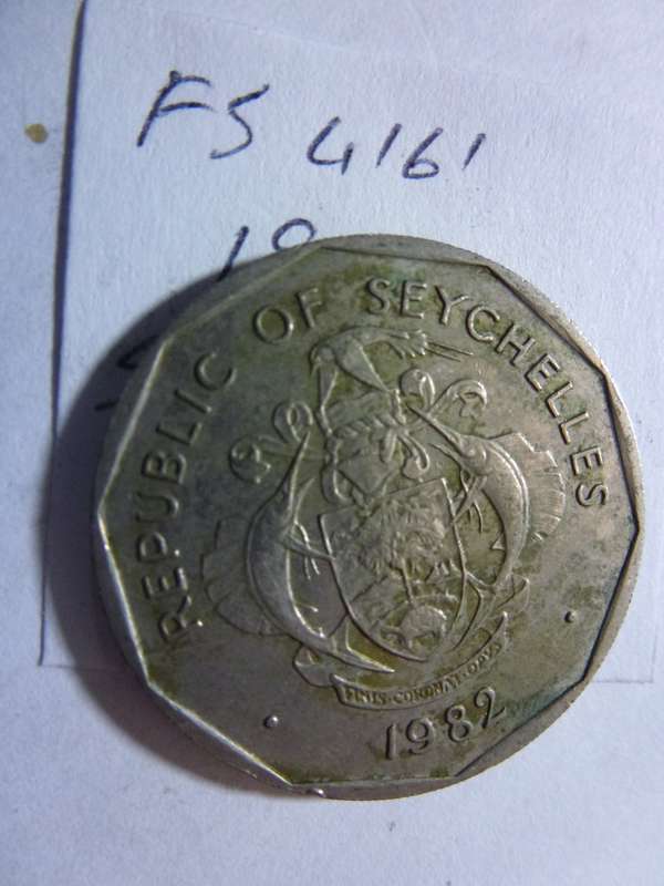 1982 Seychelles 5 rupee