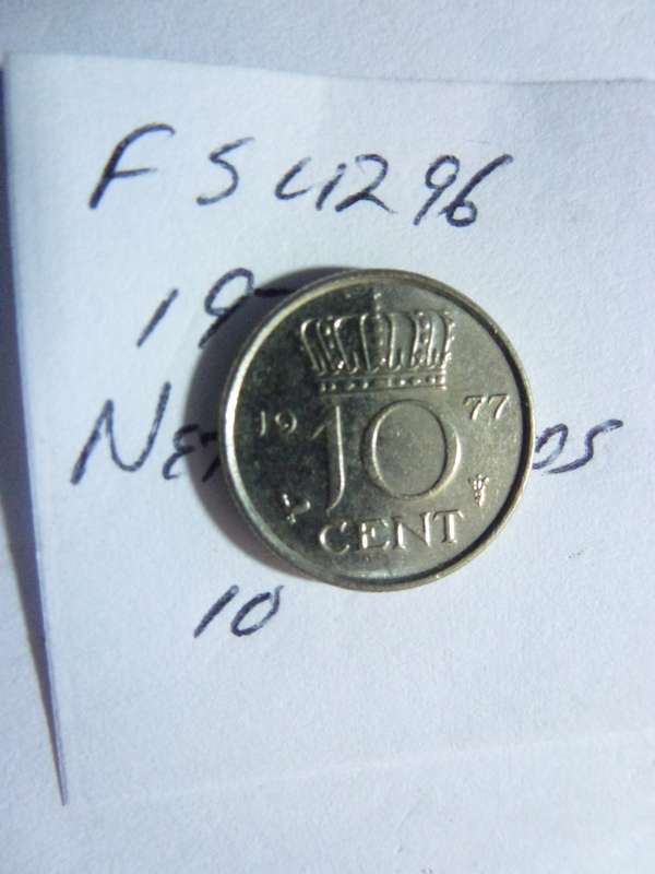 1977 Netherlands 10 cent
