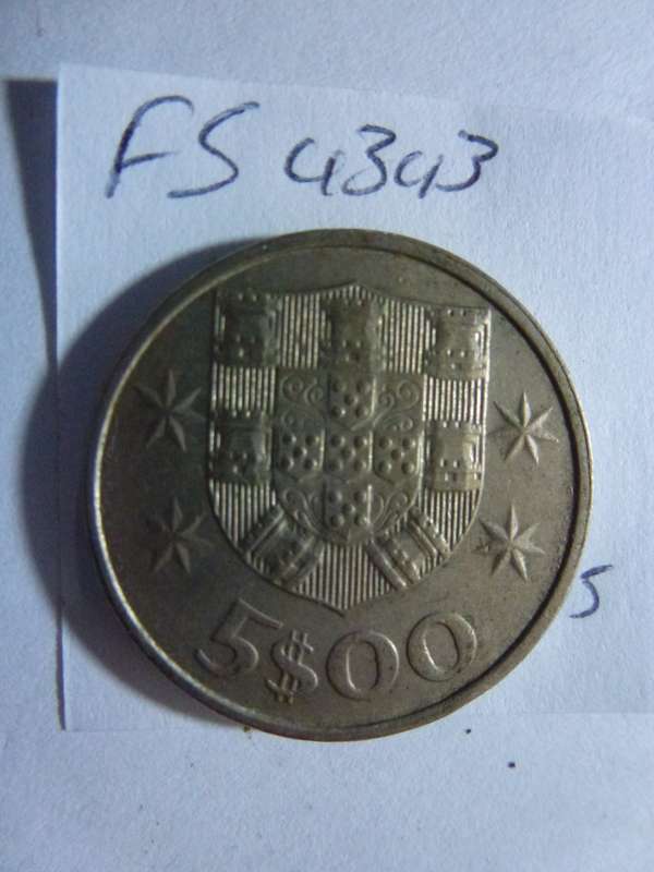 1982 Portugal 5 escudos