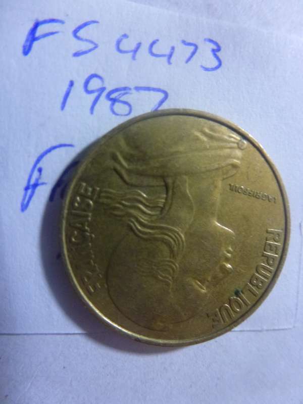 1982 France 20 centimes