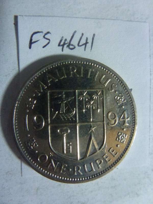 1994 Mauritius 1 rupee