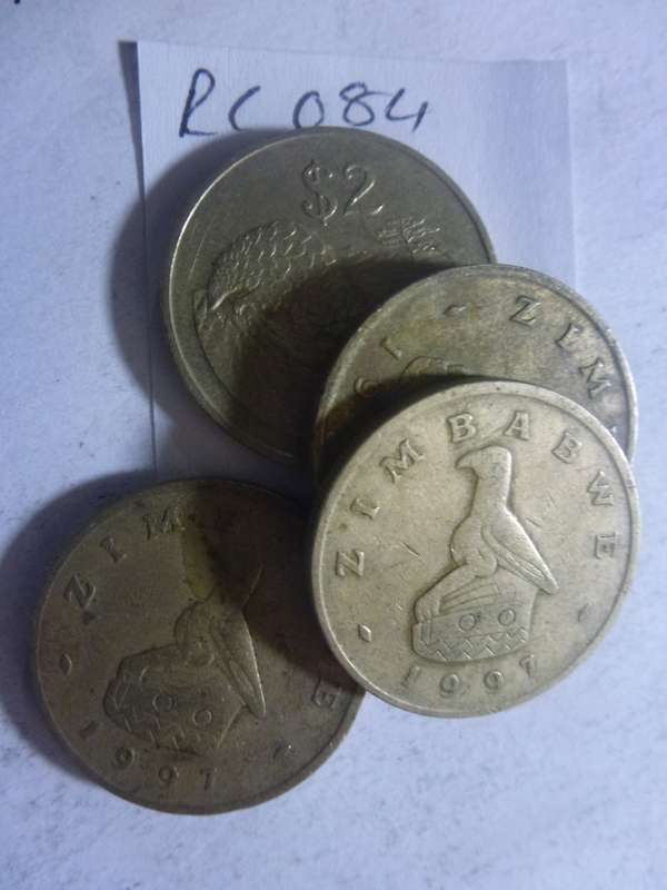 1997 Zimbabwe 2 dollar