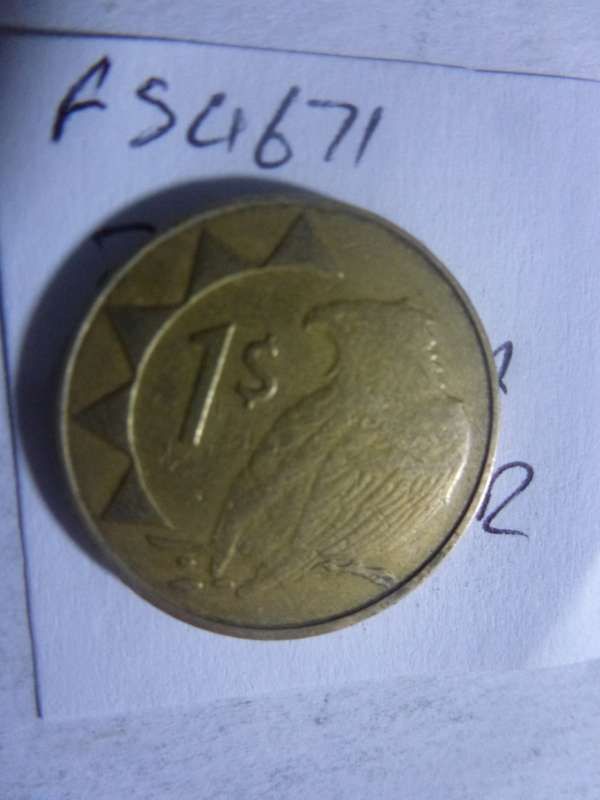 2008 Namibia 1 dollar