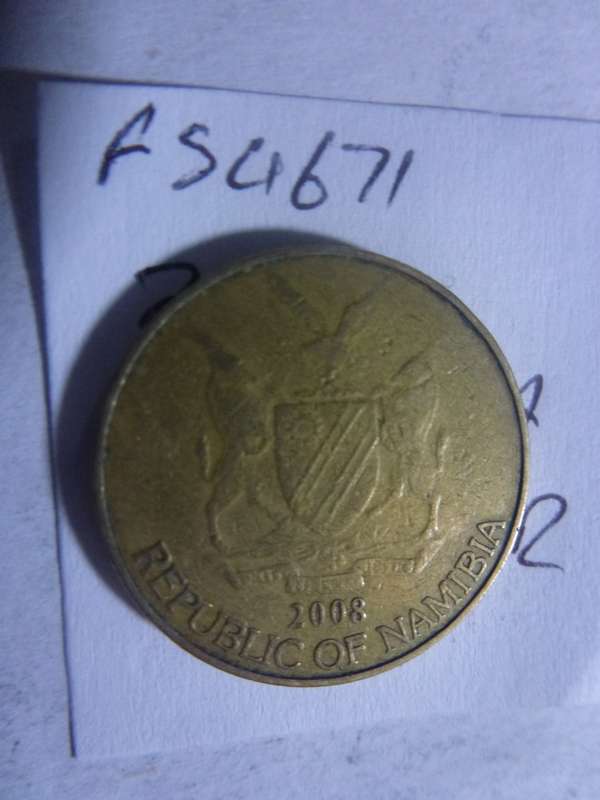 2008 Namibia 1 dollar
