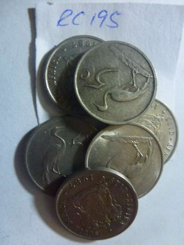 1987 Republic of South Africa 5 cent