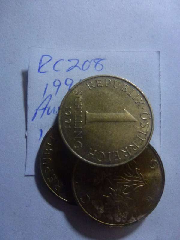 1991 Austria 1 schilling