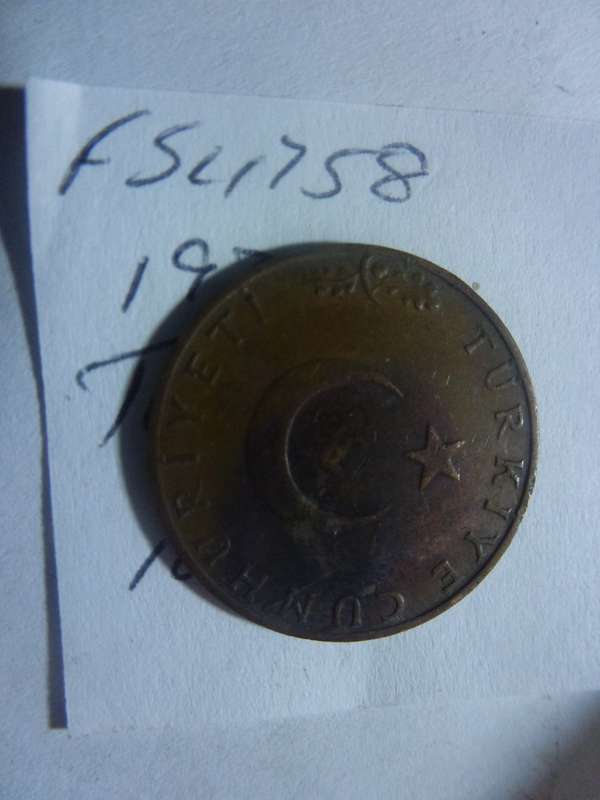 1974 Turkey 10 kurus