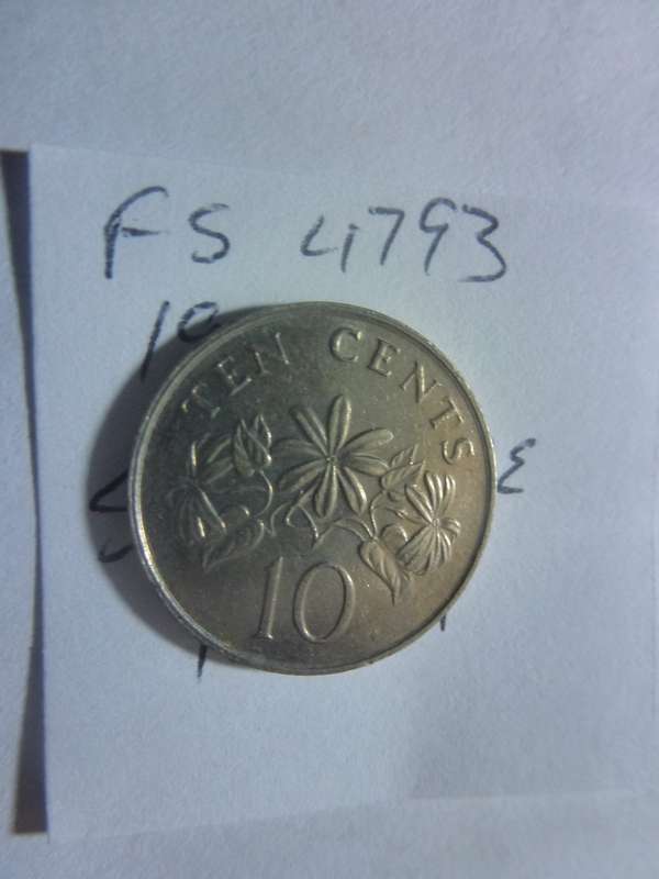 1987 Singapore 10 cent
