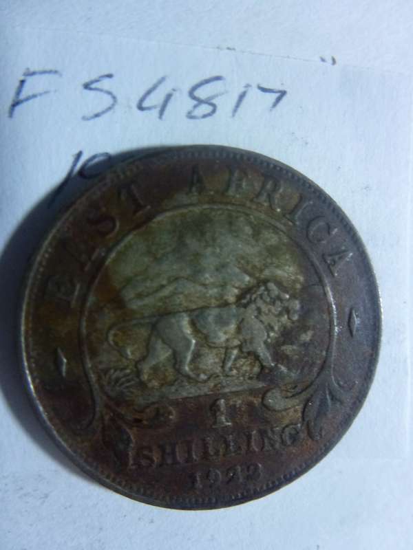 1922 Eaast Africa 1 shilling