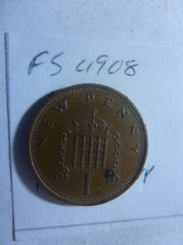 1979 Great Britain 1 new penny