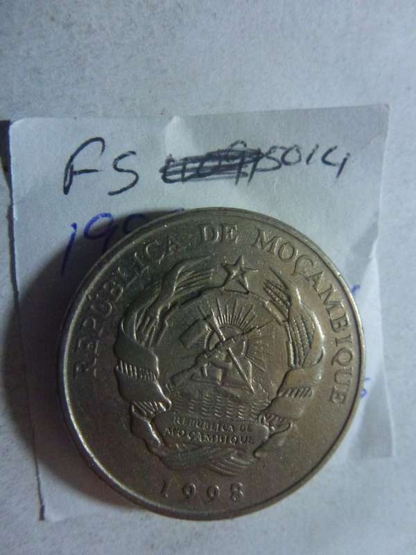 1998 Mozambique 5000 meticais