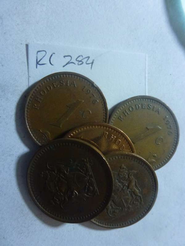 1976 Rhodesia 1 cent
