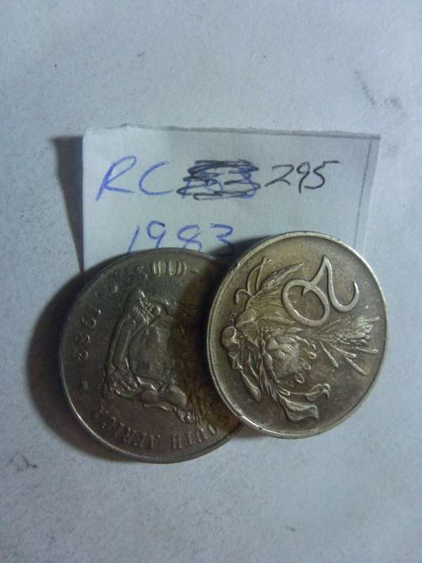 1983 Republic of South Africa 20 cent