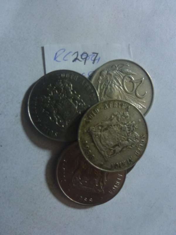 1988 Republic of South Africa 20 cent