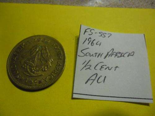 FS-557 1964 South Africa 1/2 Cent