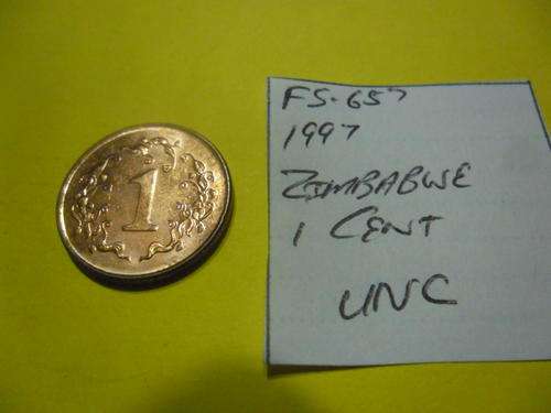 FS-657 1997 Zimbabwe 1 Cent