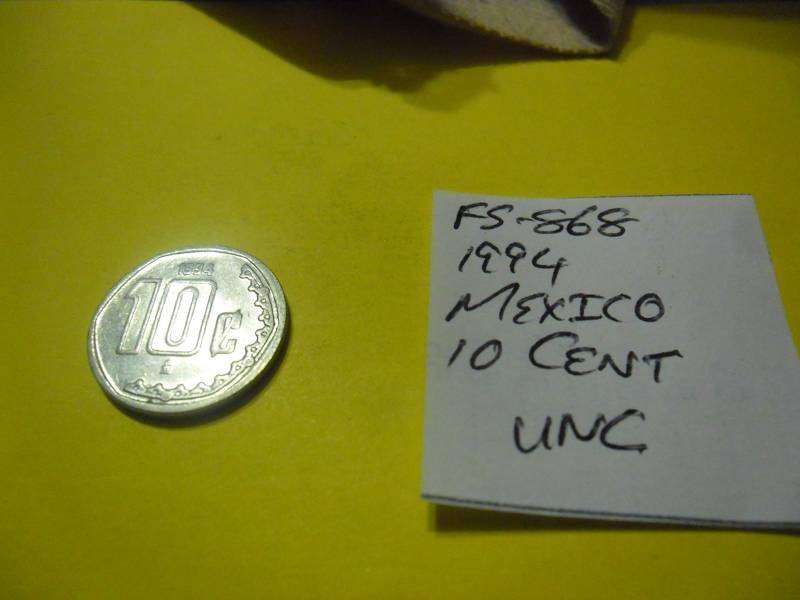 FS-868 1994 Mexico 10 Cent