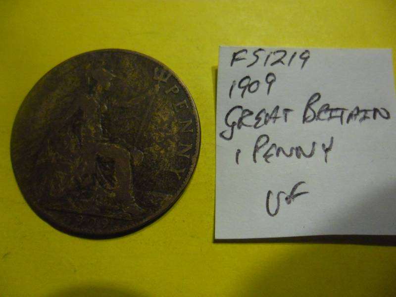 FS1219 1909 Great Britain 1 Penny