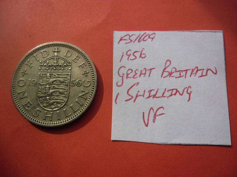 FS1609 1956 Great Britain 1 Shilling