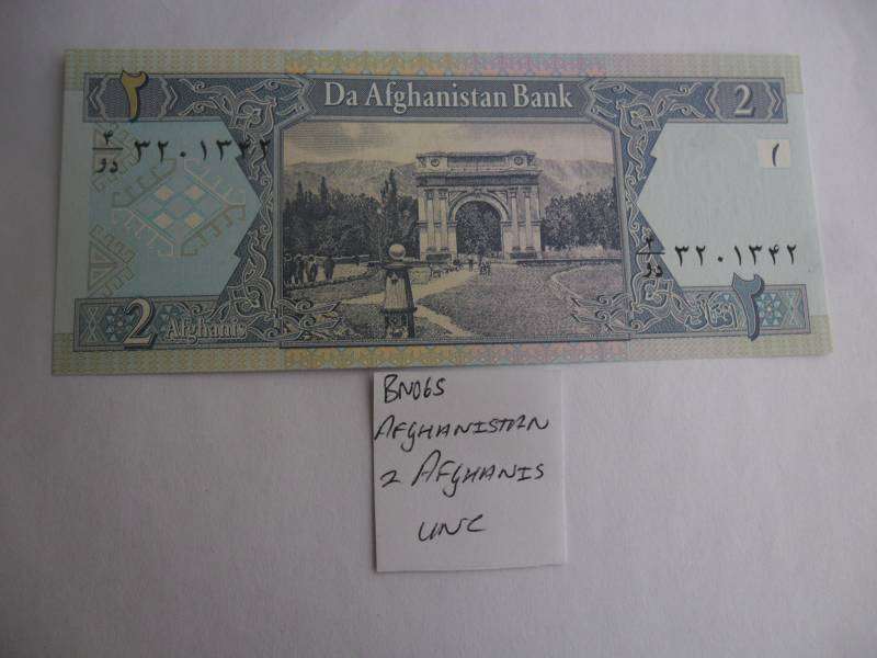 BN-065 Afghanistan 2 Afghanis