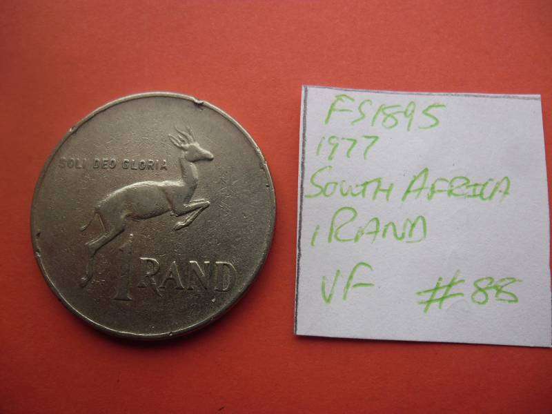 FS1895 1977 South Africa 1 Rand