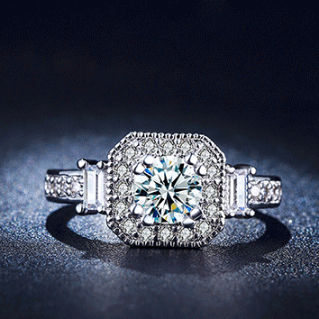 Awe-inspiring 1.5 Carat Simulated Diamond Ring. Size 9 / R3/4 !!!